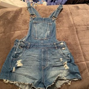 Overalls shorts